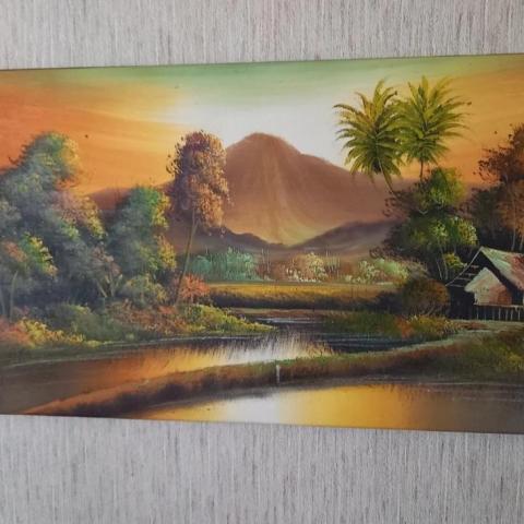 troc de  Tableau peinture Bali, sur mytroc