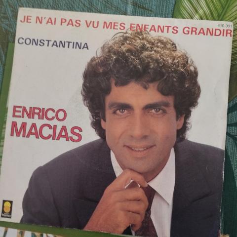 troc de  Disque vinyle 45T Enrico Macias, sur mytroc