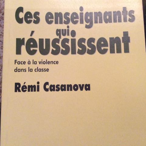 troc de  Ces Enseignants qui réussissent Remi  Casanova Matrice, sur mytroc