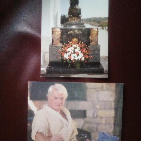 troc de  2 cartes postales sur Jean Marais, sur mytroc