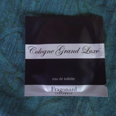 troc de  Réservé Echantillon de parfum pour homme Fragonard  Cologne Grand Cru, sur mytroc