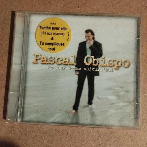 troc de  CD Pascal Obispo - Un jour comme aujourd'hui, sur mytroc