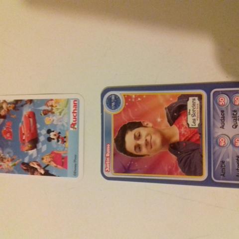 troc de  J'échange 1 carte "les Sorciers" de Disney Auchan, sur mytroc