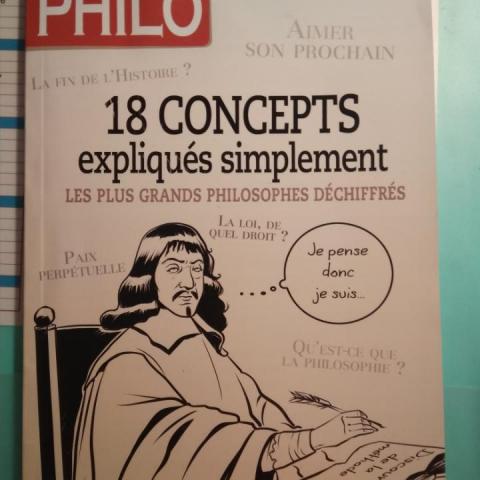 troc de  RESERVE 18 Concepts de la Philosophie expliqués simplement, sur mytroc