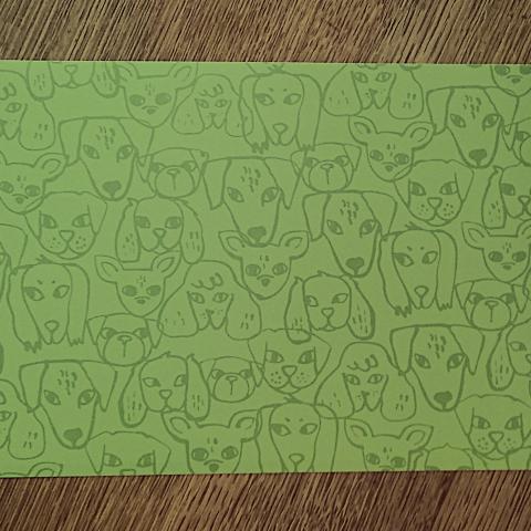 troc de  Papier créatif "Chiens"., sur mytroc