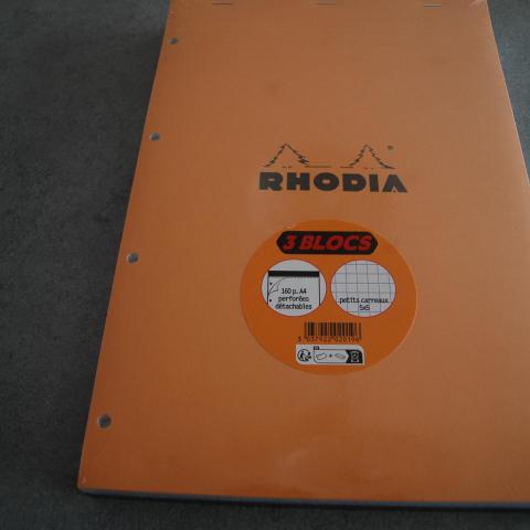 troc de  RHODIA Bloc neuf 21X29.7, sur mytroc