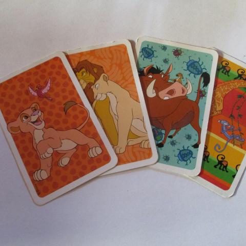 troc de  4 cartes roi lion, sur mytroc