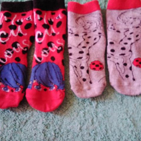 troc de  chaussettes Lady bug taille 23/26, sur mytroc