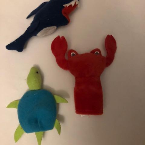 troc de  Lot de 3 marionnettes à doigt, sur mytroc