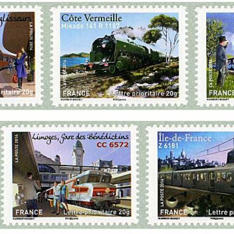 troc de  [Recherche] Timbres FR Série Patrimoine Trains, sur mytroc