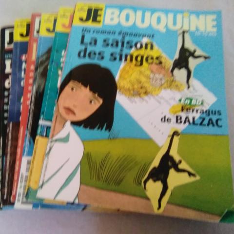 troc de  lot 6 magazines, je bouquines, très bon état, sur mytroc