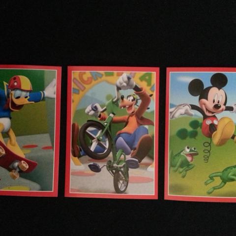 troc de  3 Stickers autocollants Panini " DISNEY ", sur mytroc