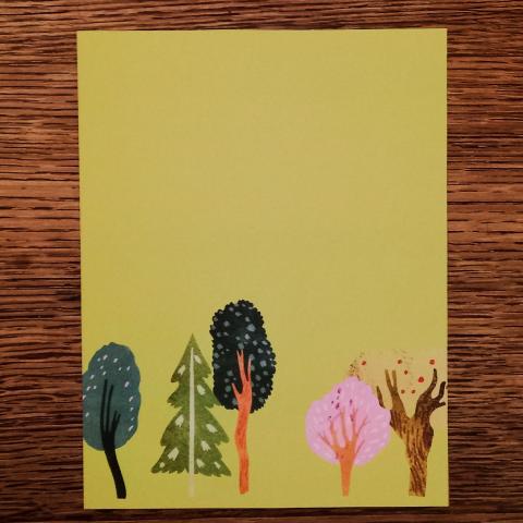 troc de  Carte "Arbres"., sur mytroc