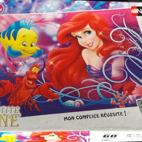 troc de  Puzzle la petite sirène 60 pièces, sur mytroc