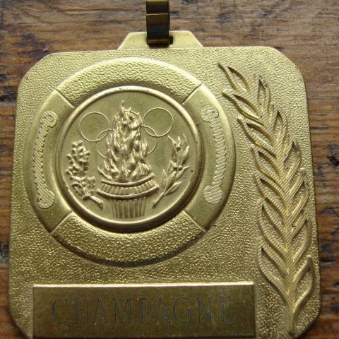 troc de  Médaille de tir Champagne" Cht Chalons 1987", sur mytroc