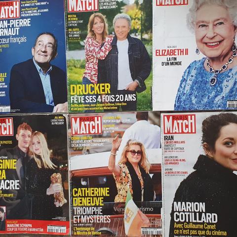 troc de  Magazines Paris Match ou autres magazines, sur mytroc