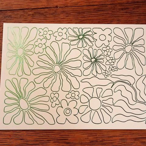 troc de  Carte postale "Flowers"., sur mytroc