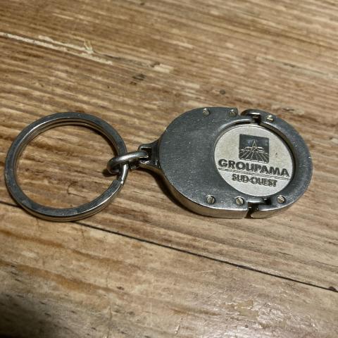 troc de  Porte-clés jeton Groupama, sur mytroc