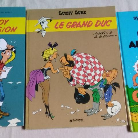 troc de  RESERVE et envoyé lot 3 bd, très bon état, sur mytroc