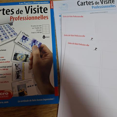 troc de  micro application - cartes de visite professionnelles, sur mytroc
