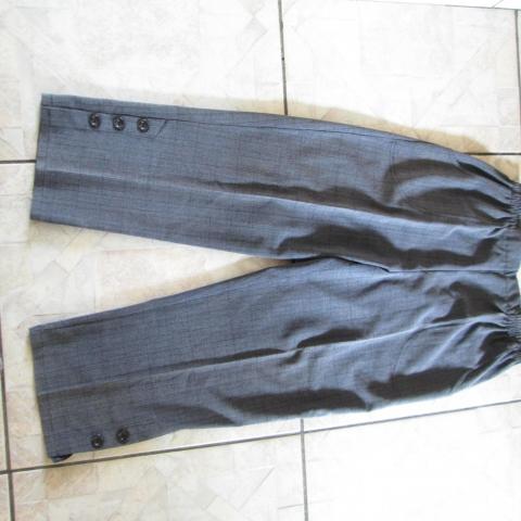 troc de  pantalon gris traditionnelle taille 2   (42 )  8 noisettes, sur mytroc