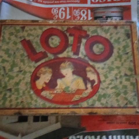 troc de  ancien jeu loto complet bon etat, sur mytroc