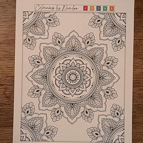 troc de  Coloriage mandala., sur mytroc