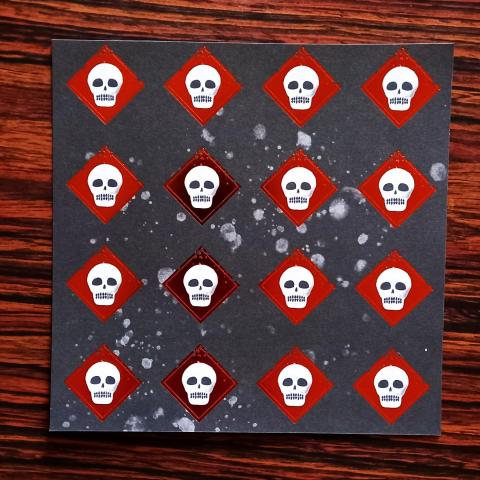 troc de  Carte "Tête de mort"., sur mytroc
