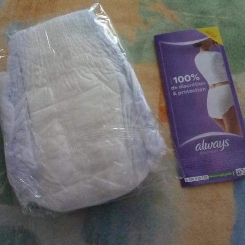 troc de  Culotte Always envoi compris, sur mytroc