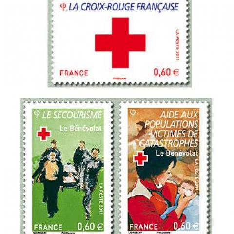 troc de  [Recherche] Timbres FR Série Croix Rouge 2011, sur mytroc