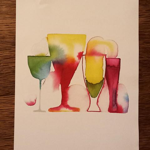 troc de  Affichette "Mocktail"., sur mytroc