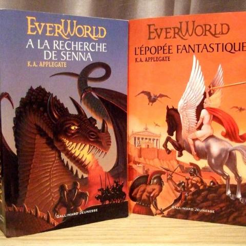 troc de  * Réservés * Deux premiers tomes de la trilogie 'EverWorld', sur mytroc