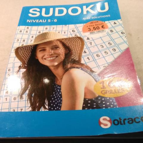 troc de  livre sudoku, très bon état, sur mytroc