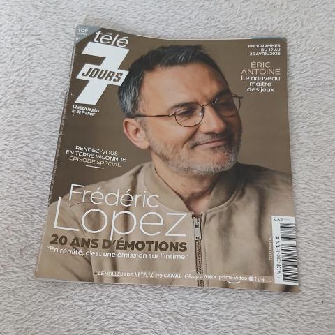 troc de  Livre Tele 7 Jours ( Programme Du 19 Au 25 Avril 2025 ), sur mytroc