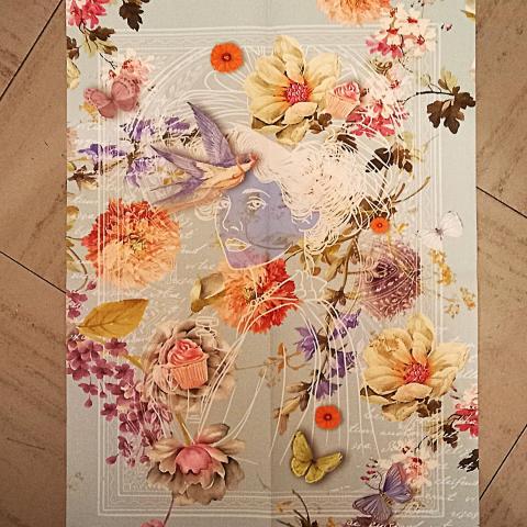 troc de  Poster "Femme printanière"., sur mytroc