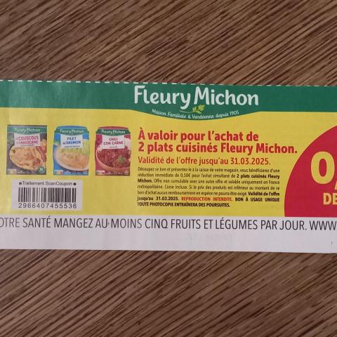 troc de  Bon de réduction "Fleury Michon" n°1., sur mytroc