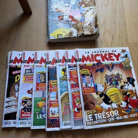 troc de  Lot 7 journal de Mickey (et un picsou offert), sur mytroc