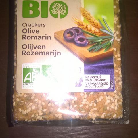 troc de  crackers olive romarin bio neuf 200g, sur mytroc