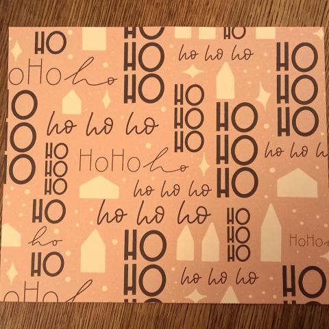 troc de  Papier créatif "Ho ho ho"., sur mytroc