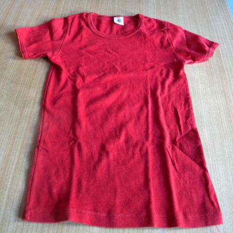 troc de  Réservé à HJB57 Tee-shirt rouge PETIT BATEAU 12 ans, sur mytroc