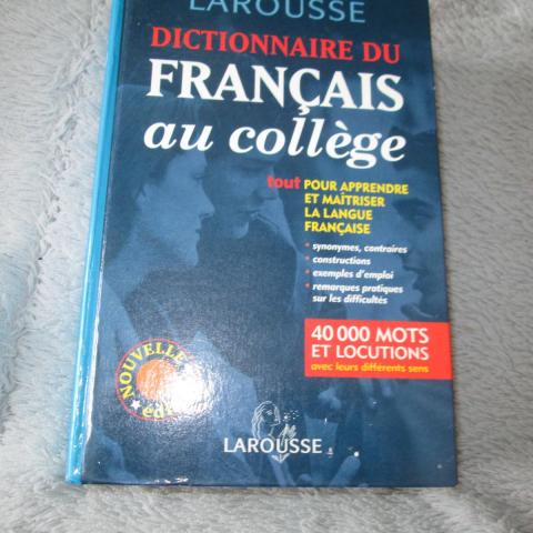 troc de  dictionnaire du français au collége   Larousse 2 kilo, sur mytroc