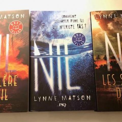 troc de  Livres trilogie NIL tomes 1 à 3 de Lynne MATSON (neufs), sur mytroc