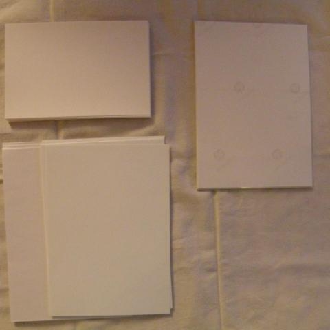 troc de  3 Petits paquets de cartes papier photo brillant / imprimante, sur mytroc