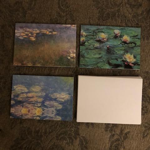 troc de  (réservé) 6 petites cartes doubles (3 visuels) + 6 enveloppes, sur mytroc