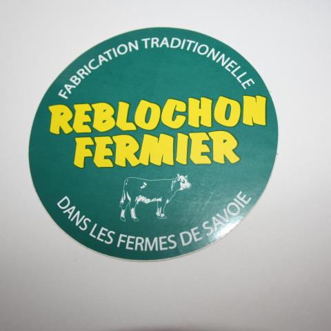 troc de  Autocollant Reblochon fermier, sur mytroc