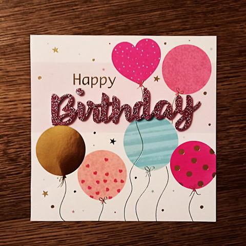 troc de  Carte "Happy Birthday"., sur mytroc