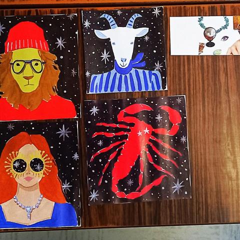 troc de  7 images "astro" recto/verso., sur mytroc