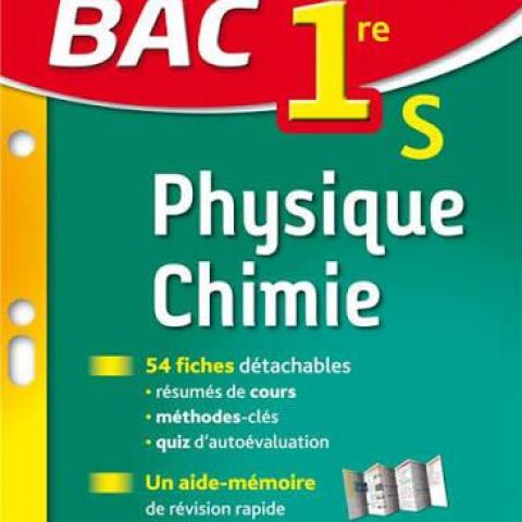 troc de  L.Scol. - Physique chimie, 1re S, sur mytroc