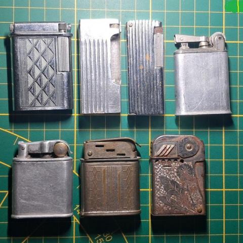 troc de  recherche vieux briquet essence et pierre, sur mytroc