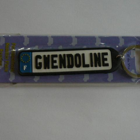 troc de  Porte clés prénom Gwendoline, sur mytroc